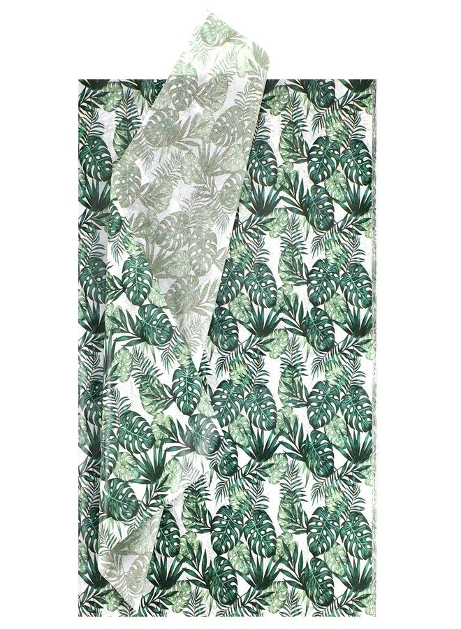 Kolldenn 120 Sheets 20 x 28 Inch Eucalyptus Tissue Paper Green Gift Wrapping Paper Greenery Packaging Bag for Wedding Birthday Showers Chrismas Summer DIY Art Craft Party Favor Decoration(Vivid Style) - Image 1